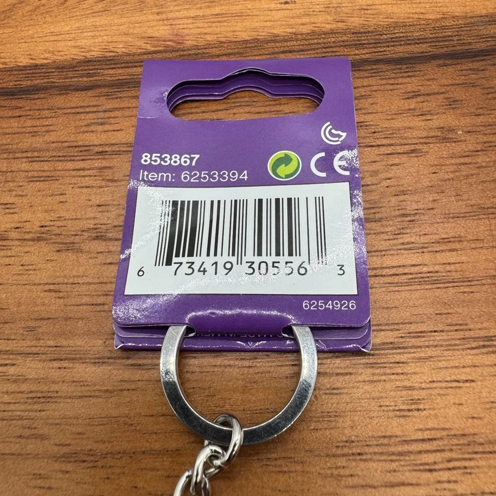 LEGO 853867 Emmet The Lego Movie 2 Keychain/Keyring - Brand New With Tag